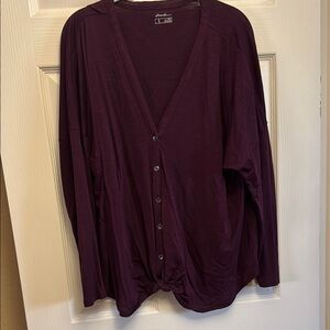 Eddie Bauer Women's 2XL Plum Top